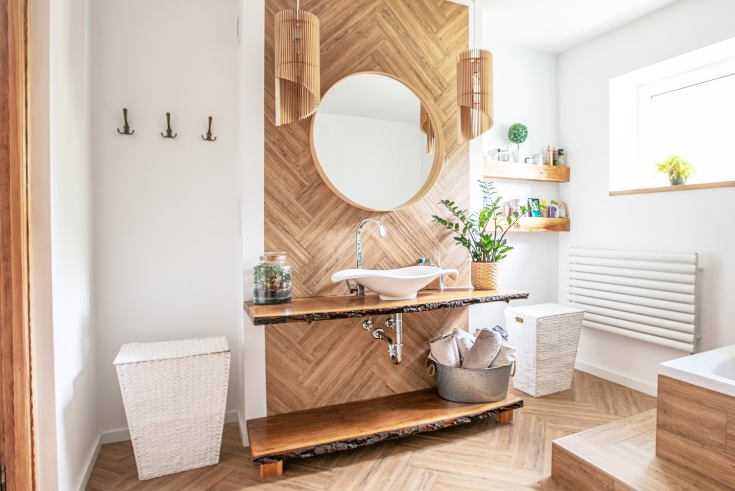 Badezimmer Mit Holz – Ideen, Tipps Und Anregungen | Obi for Badezimmer Deko Holz