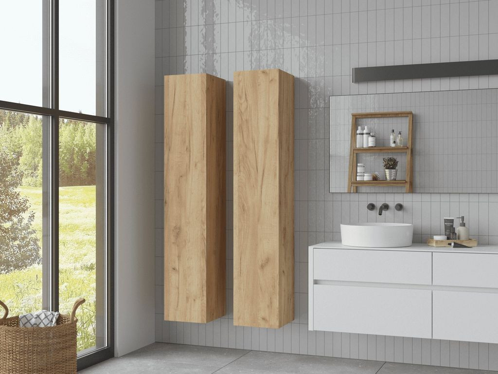 Platan Room Badezimmer Hängeschrank | Kaufland.de throughout Badezimmer Hängeschrank Schmal