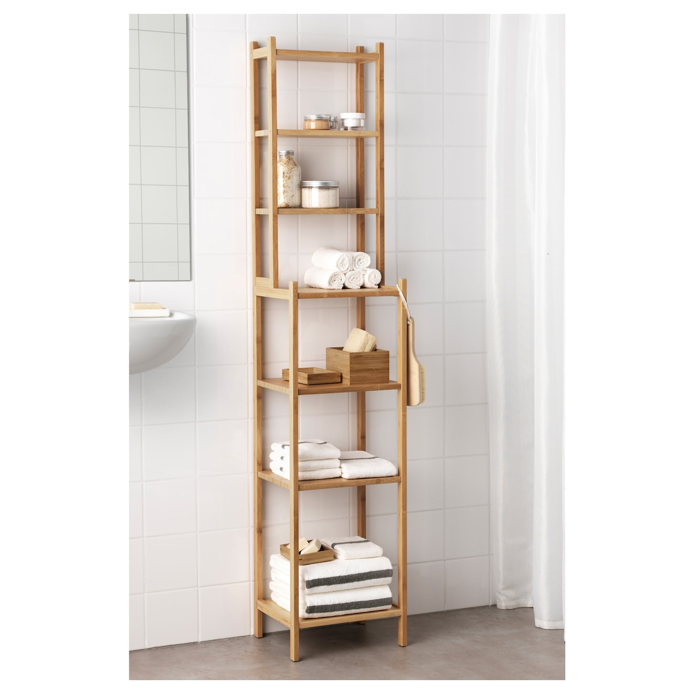 Rågrund Regal - Bambus 33 Cm within Ikea Regal Badezimmer